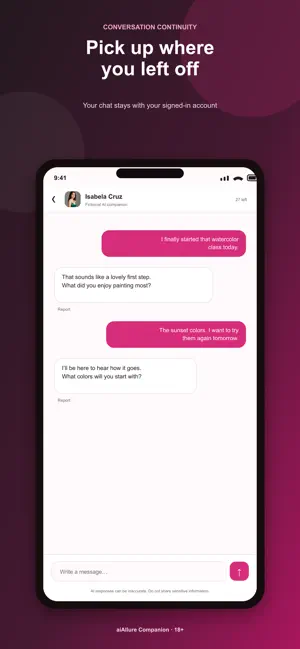 aiAllure: AI Companion screenshot 3