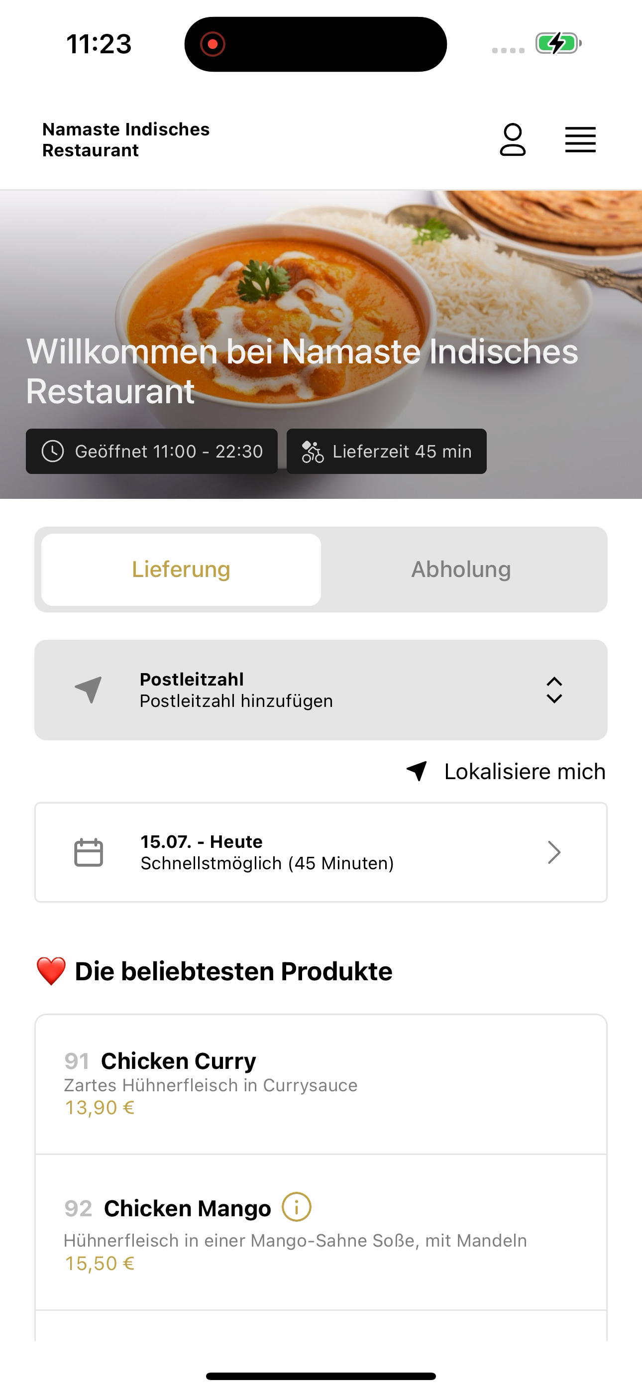 Namaste Indisches Restaurant screenshot 5