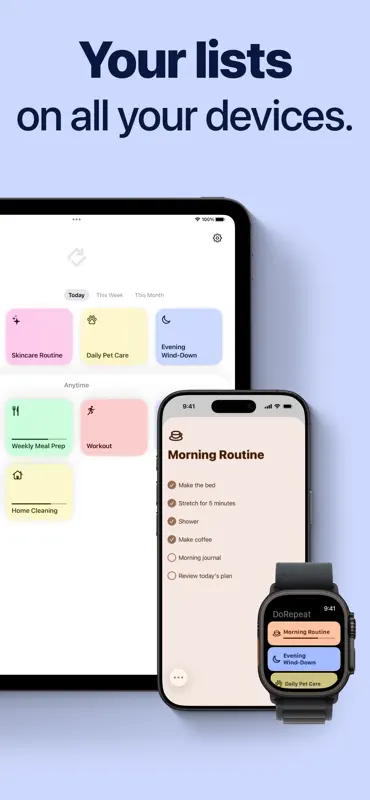 DoRepeat: Recurring Checklists screenshot 6 of 7