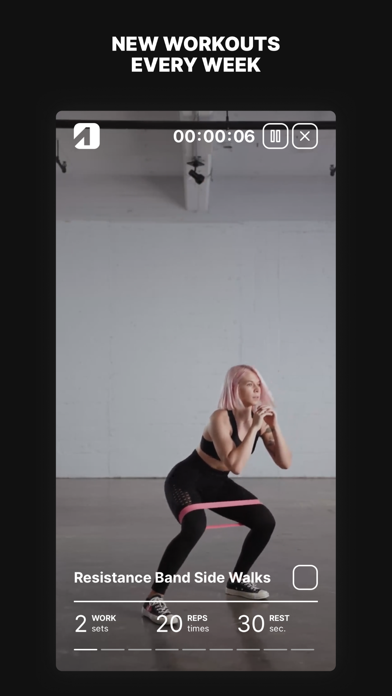 One Fitness App Screenshot