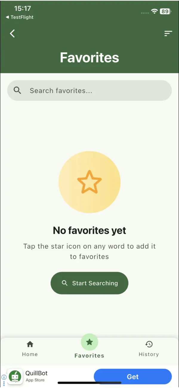 Screenshot #1 pour My-Wordbook