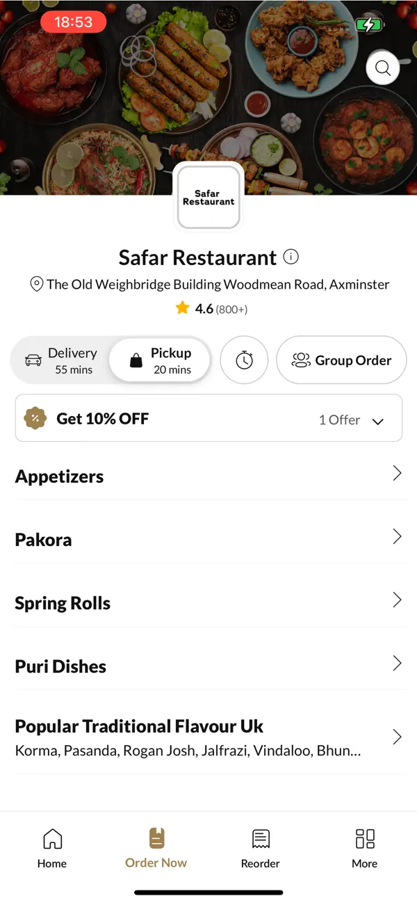 Screenshot #2 pour Safar Restaurant