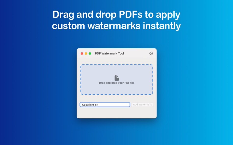 #1. PDF Watermark Tool (macOS) 由: KeoGlobal