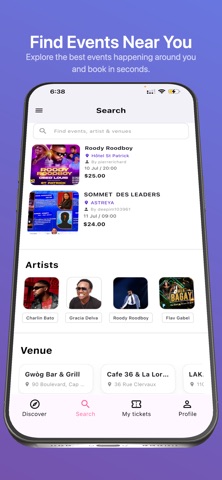 Pamevent Screenshot 2 of 5