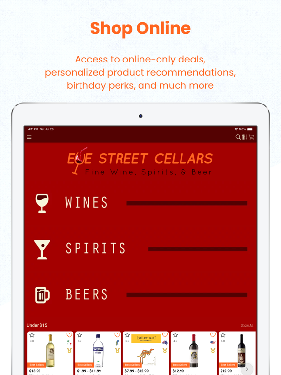 Screenshot #4 pour Eye Street Cellars