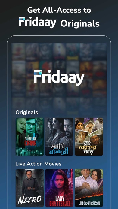 FRIDAAY Screenshot