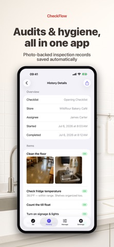 CheckFlow: Checklist Audit screenshot