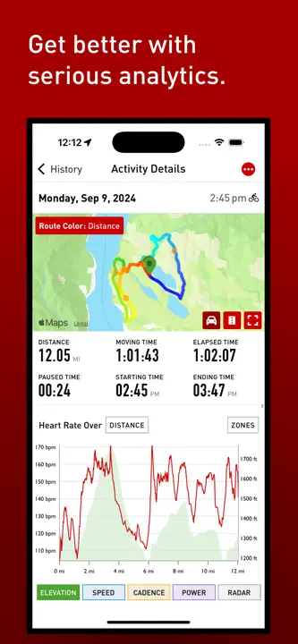 Bike & Run Tracker: Screenshot 7 von 10