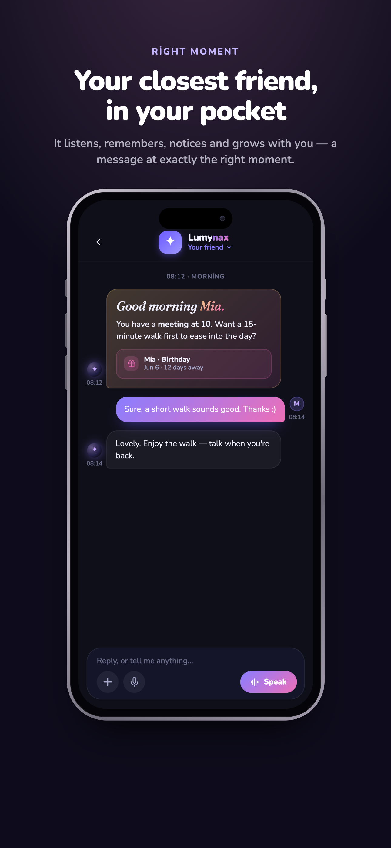 Lumynax: AI Companion screenshot 3
