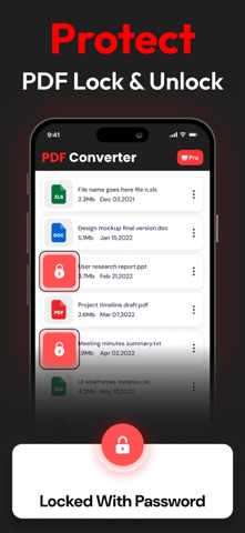PDF Converter-Scan Word to PDF iPhone screenshot