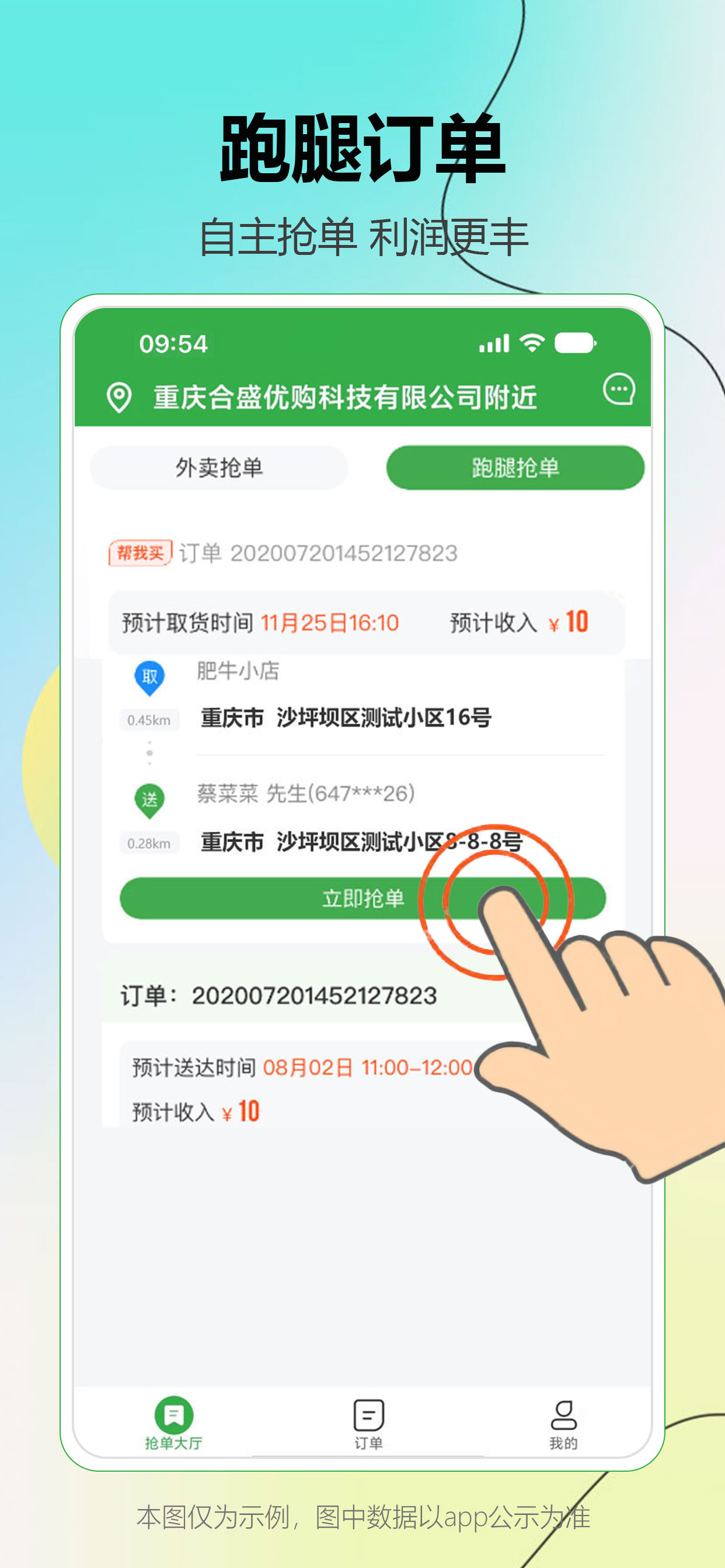 松鼠逛逛骑手端