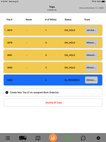 Manage Petro 2026 app screenshot 2