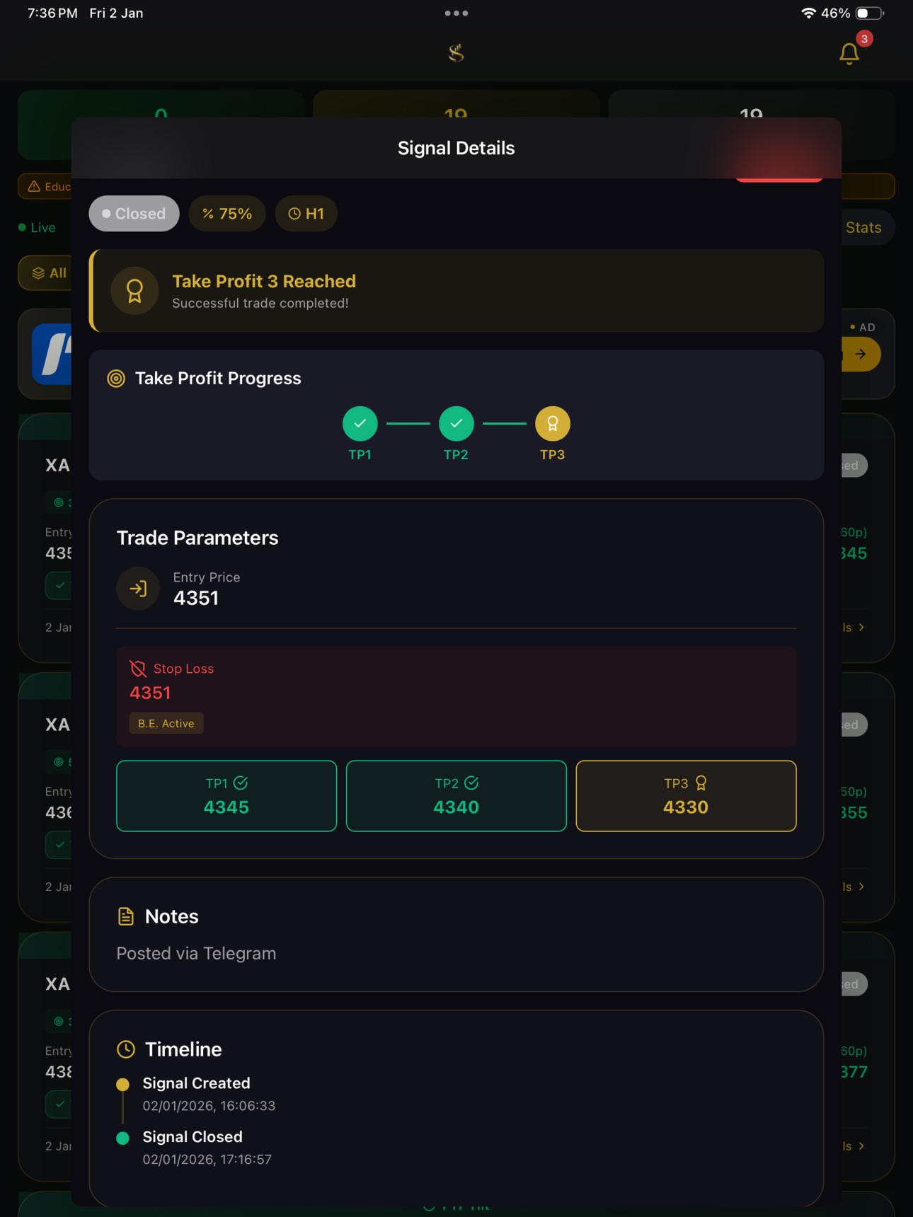 Screenshot 9 of SignalPro - Forex Signals