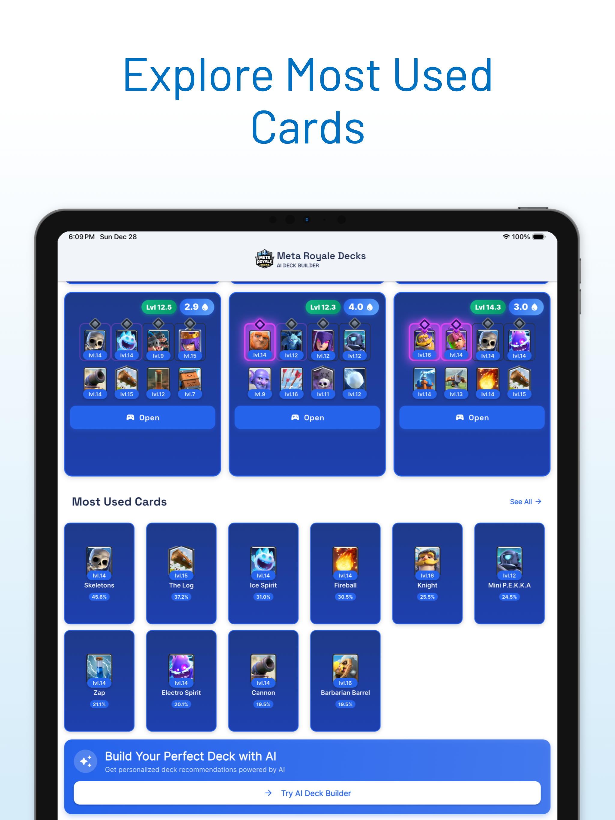 Meta Royale Decks screenshot 14