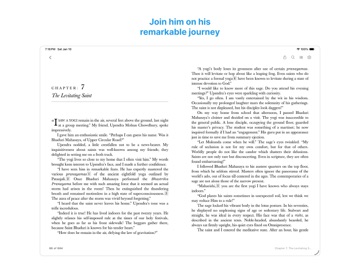 Autobiography of a Yogi Book iPad screenshot