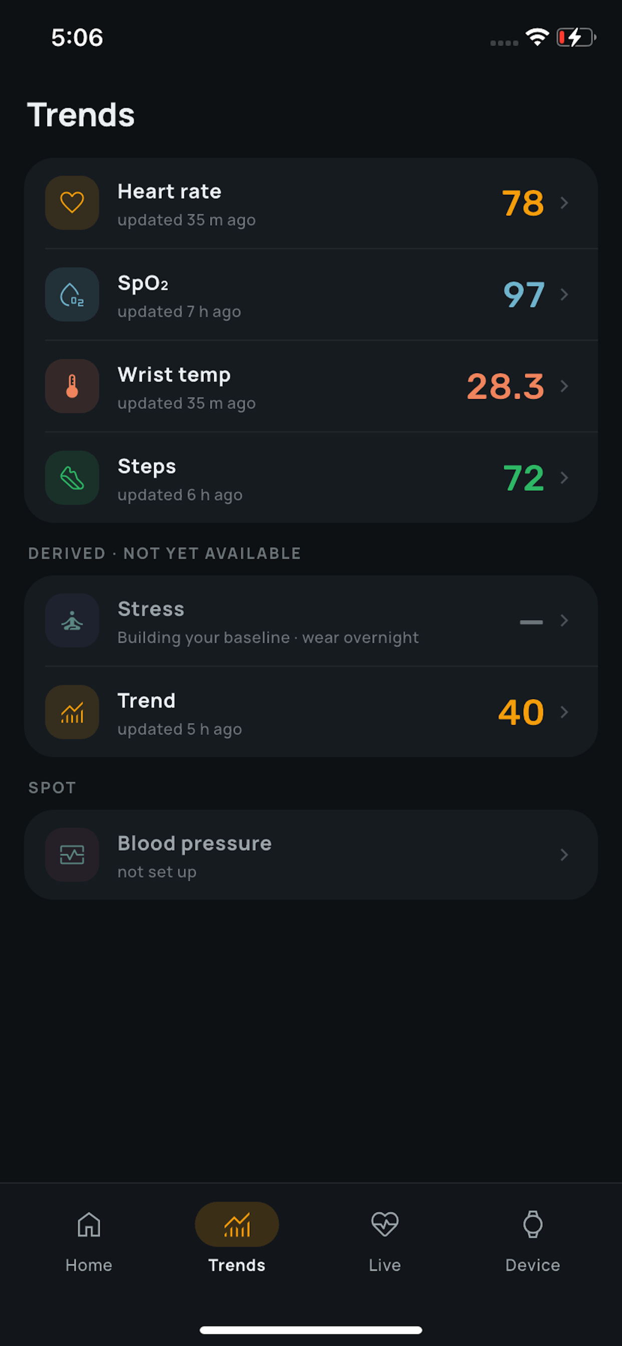 HealthyPi Move screenshot 6