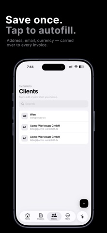 Invoicely: AI Invoice Maker Screenshot 8 of 10