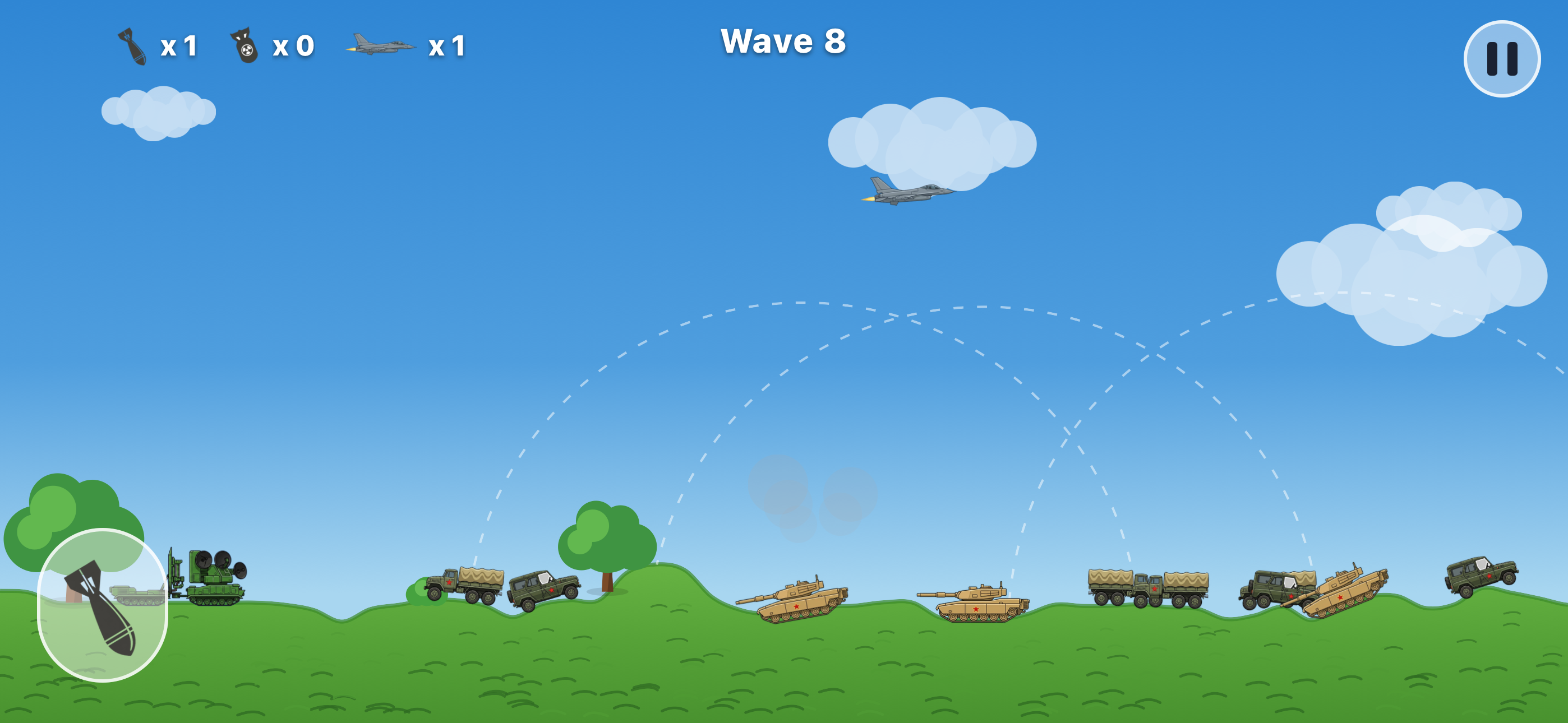 Drop Zone Bomber screenshot 2