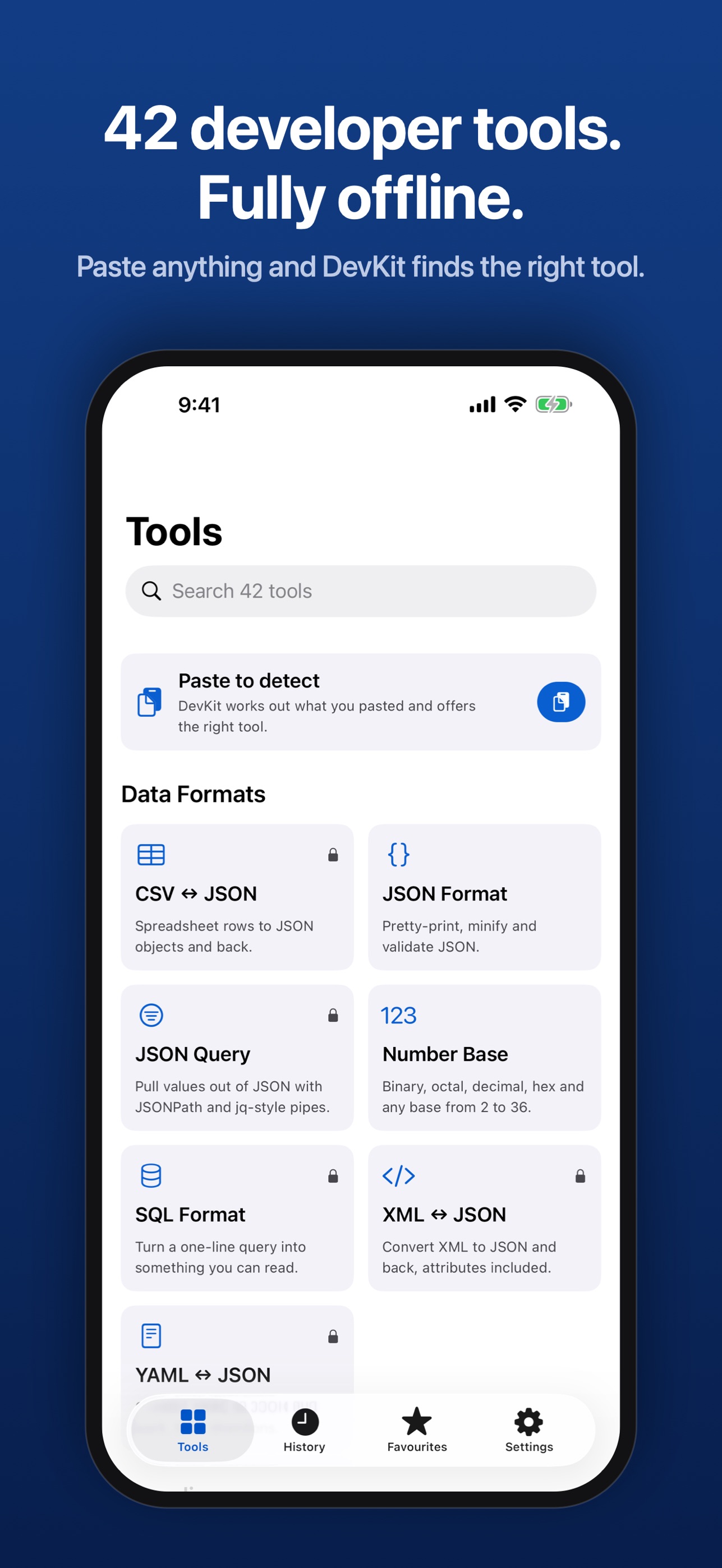 Screenshot 1 of DevKit: Developer Toolbox