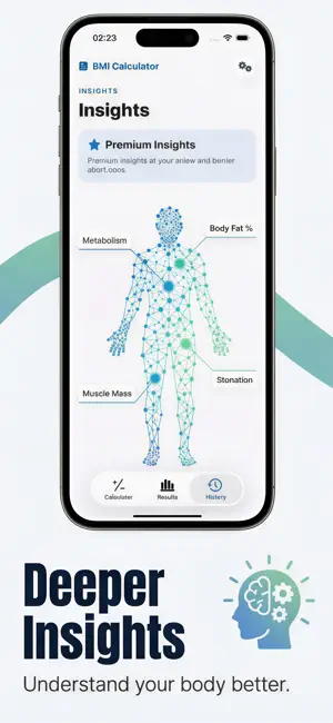 BMI Calculator - Body Mass screenshot 1