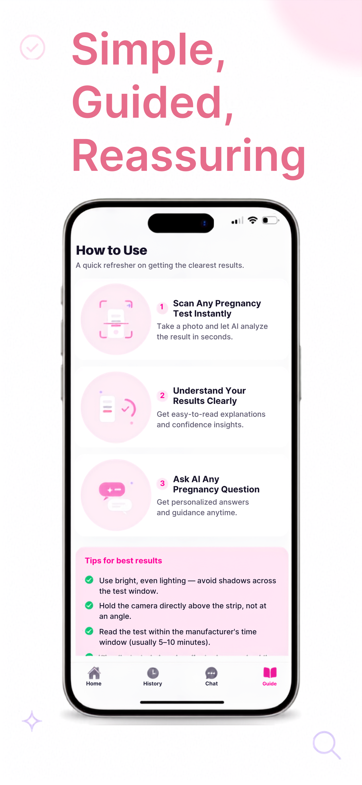 Pregnancy Test Checker: Pregly screenshot 4