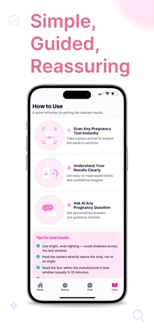 Pregnancy Test Checker: Pregly Screenshot 4 of 4