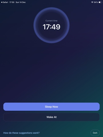 Sleep Cycle Simple Calculator iPad screenshot