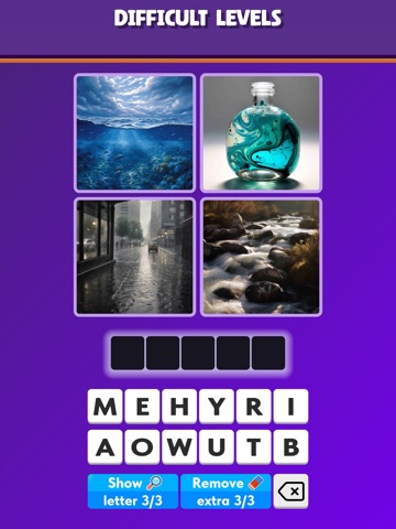 4 Pics 1 Word - Guess Picture iPad screenshot