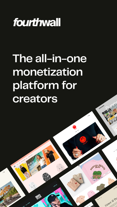 Fourthwall for Creators Screenshot 1 of 8