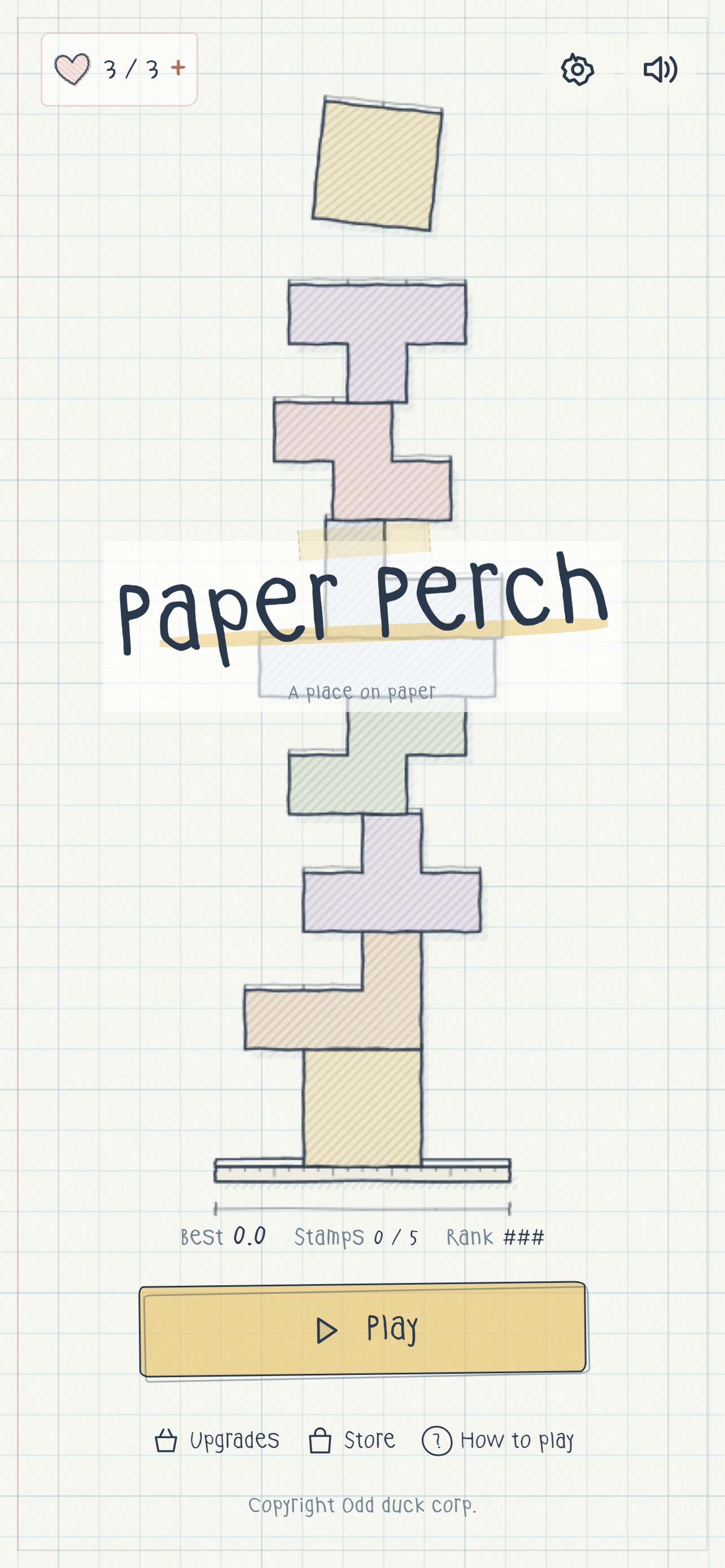 Screenshot 1 of Paper Perch - A place on paper