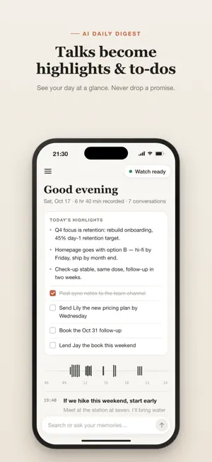 WristMemo - Watch Voice Notes screenshot 2