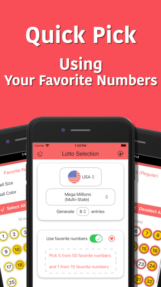 #3. LottoPick: Lotto Number Picker (iOS) Podle: sekleung chang