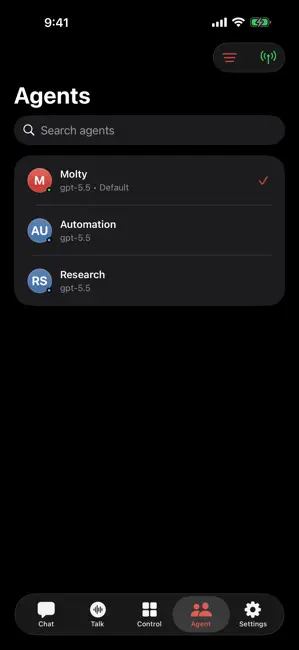 OpenClaw - AI that does things iPhone screenshot 4