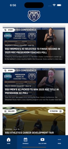Shawnee State Athletics(Bears) iPhone screenshot