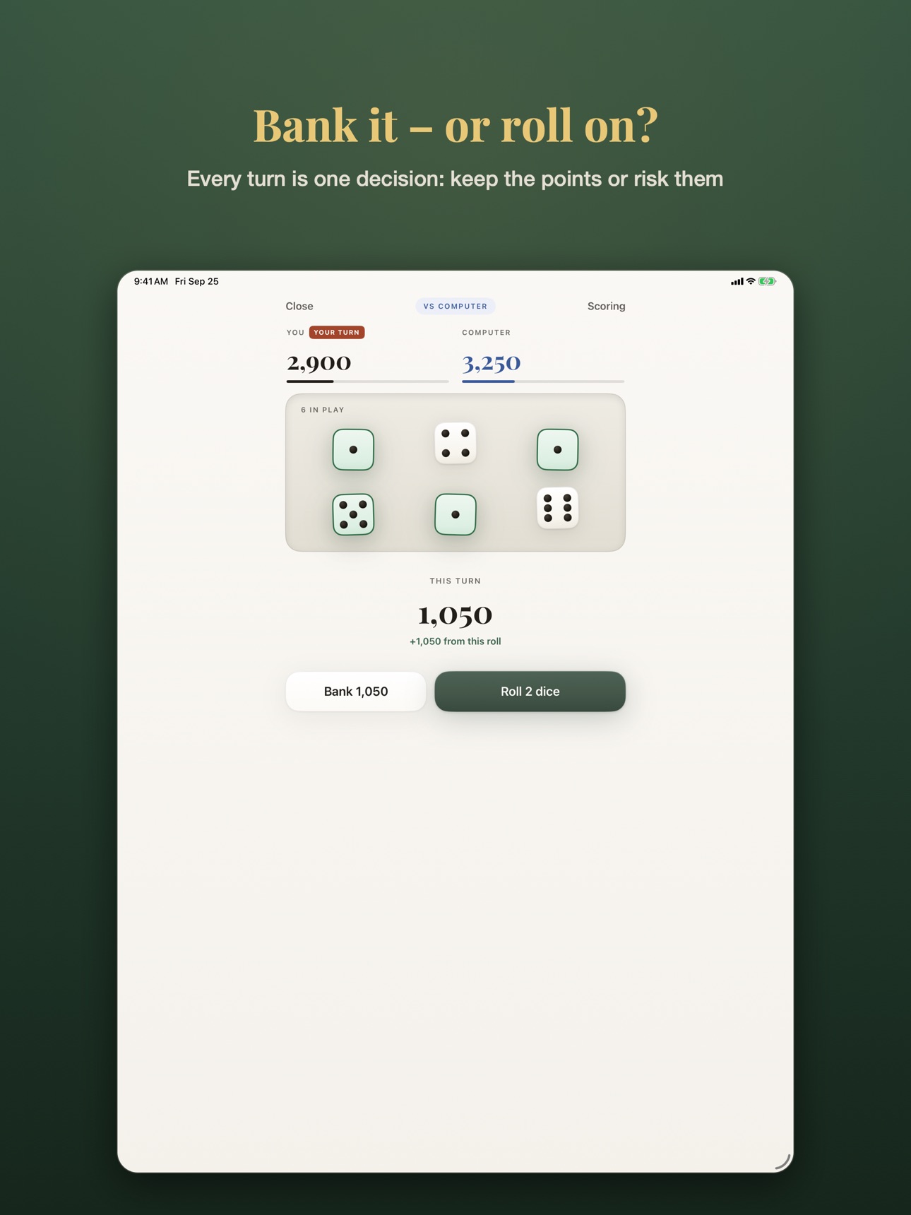 Screenshot 8 of Farkle Challenge