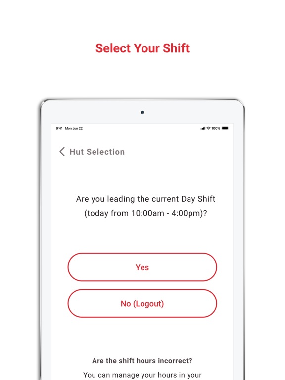 App screenshot