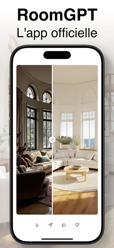 RoomGPT ™ - AI Interior Design screenshot 1 of 7