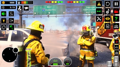 US Firefighter Truck Rescue Screenshot