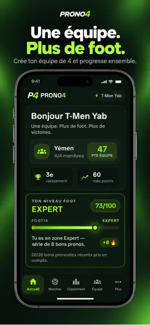 PRONO4 : Pronostics Foot screenshot 2