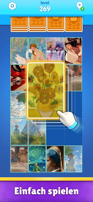 Jigsaw Drop: Solitaire Rätsel screenshot 2 of 7