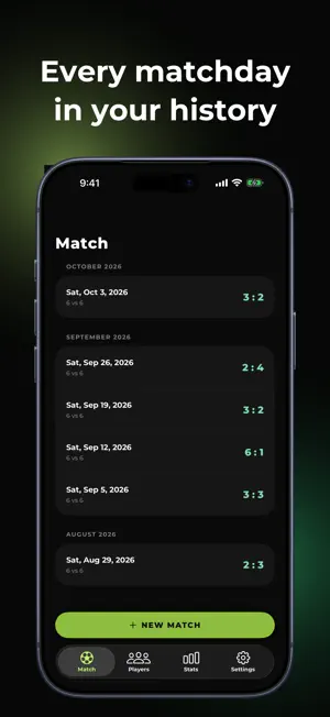 MatchDraft - Team Generator screenshot 3