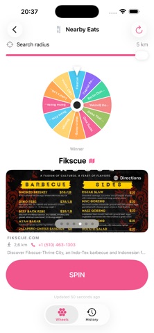 Foodie Roulette Screenshot 2 of 5