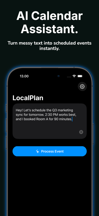 LocalPlan: AI Calendar Screenshot 1 of 5