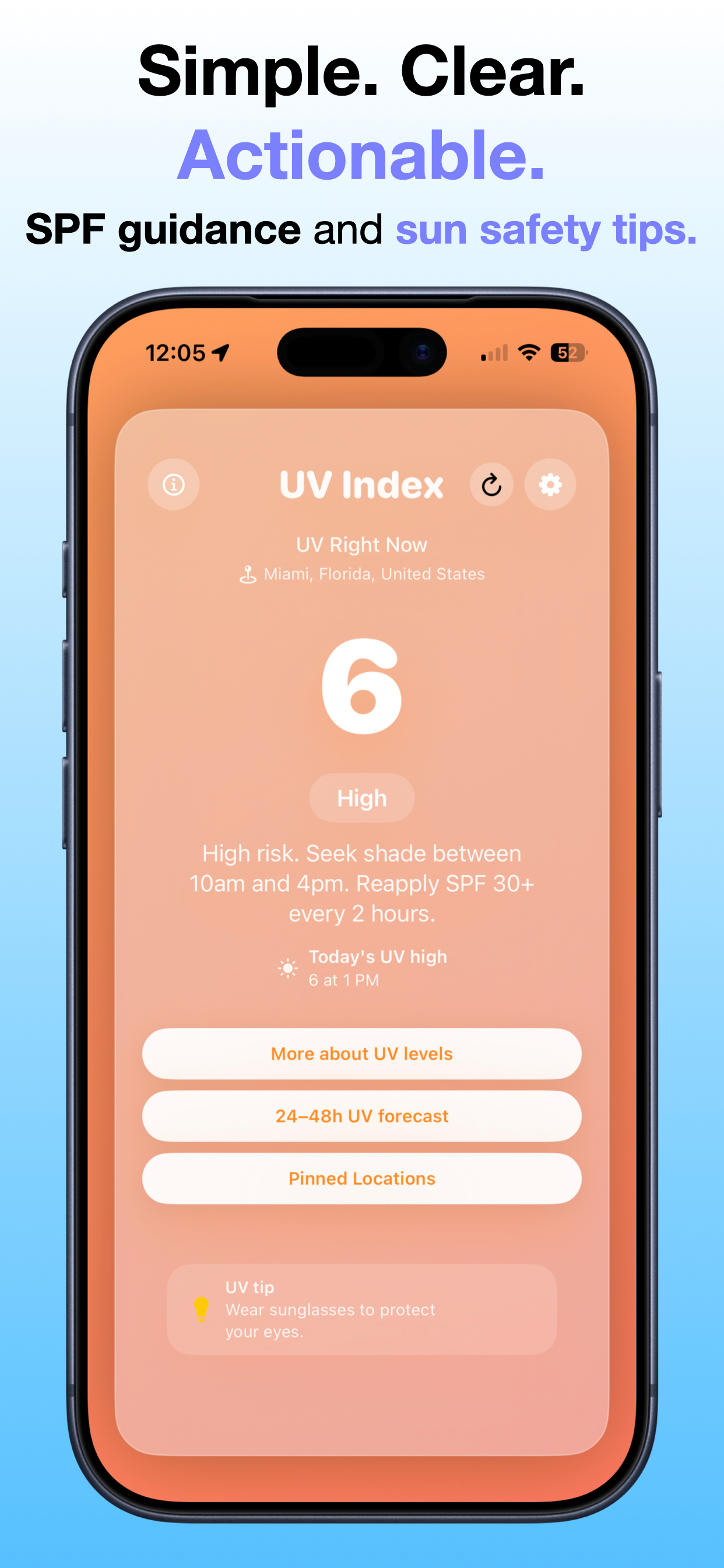 UV Index Today – UV Forecast screenshot 4