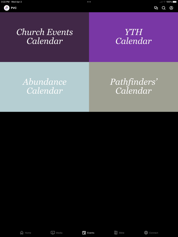 Pleasant Valley Church OR iPad screenshot 3 - Education app