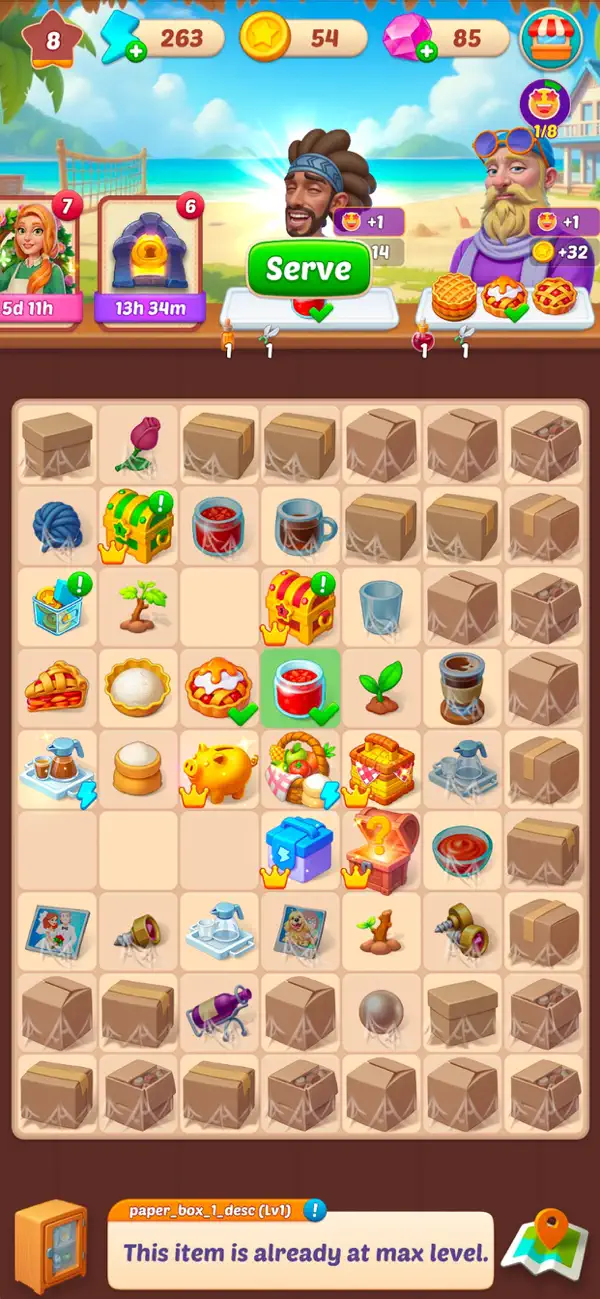 #3. Home Again: Merge & Rebuild (iOS) By: AIM TOP GAME TECHNOLOGY LIMITED