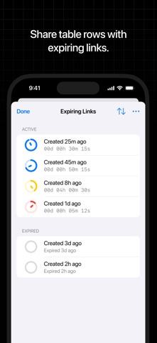 Schema: A database client screenshot