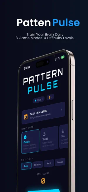 PatternPulse - Mind Game screenshot 1