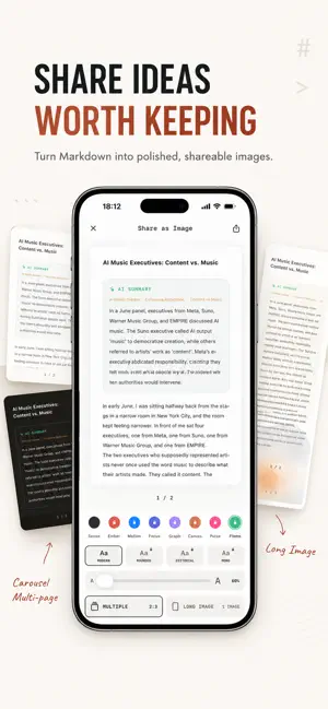 Matrix - Markdown Notes screenshot 3