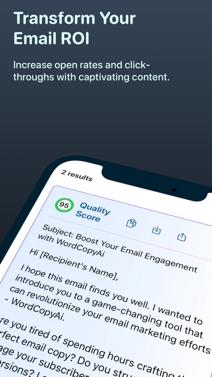 AI Copywriting: WordCopyAi screenshot-6